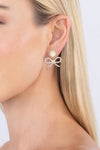 Double Bow Statement Earring