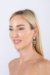 Camila Green CZ Statement Earring