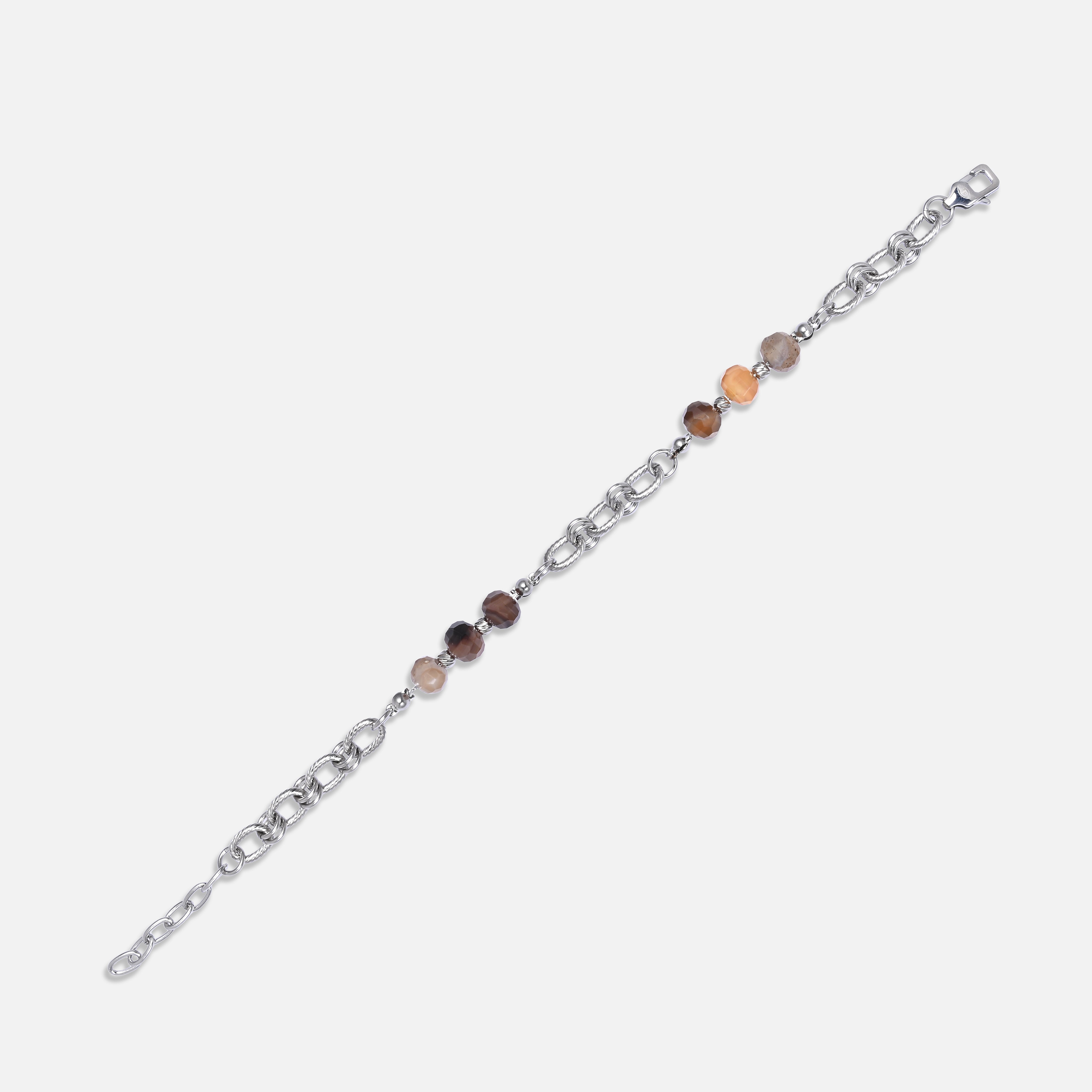Leonardo Beaded Chain Bracelet