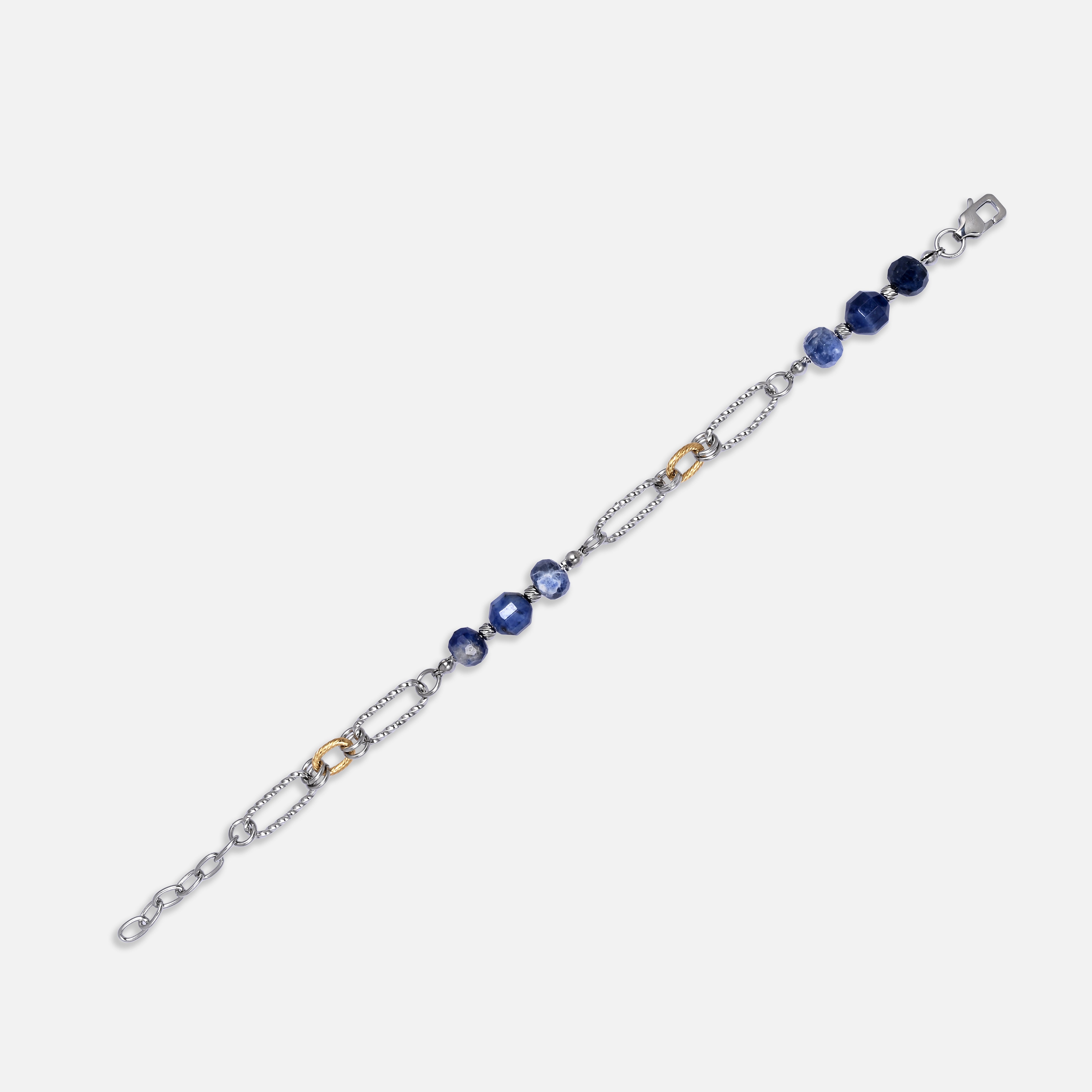 Micah Beaded Chain Bracelet
