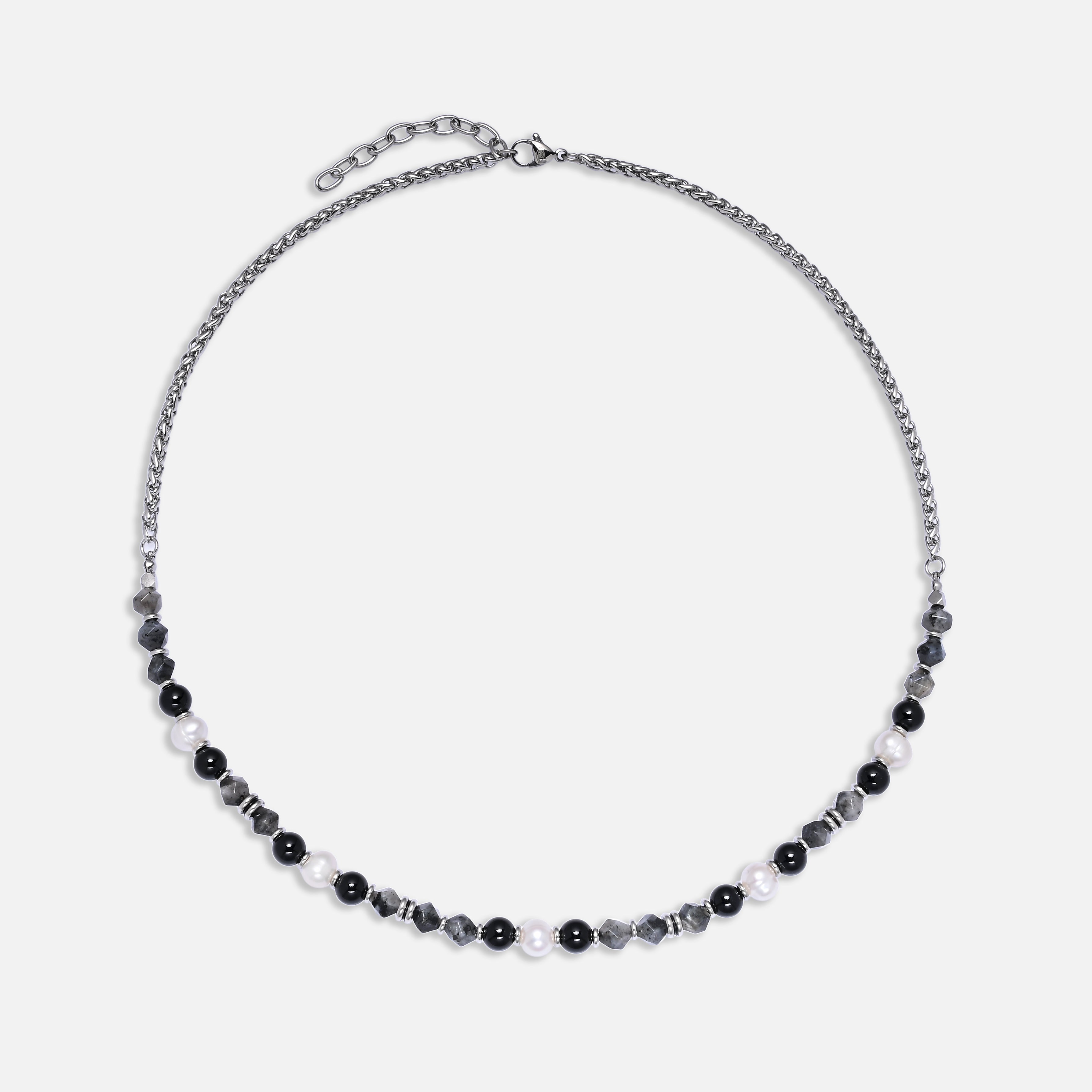 Jeremiah Beaded Chain Neckalce