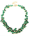 Teal Collar Statement Necklace