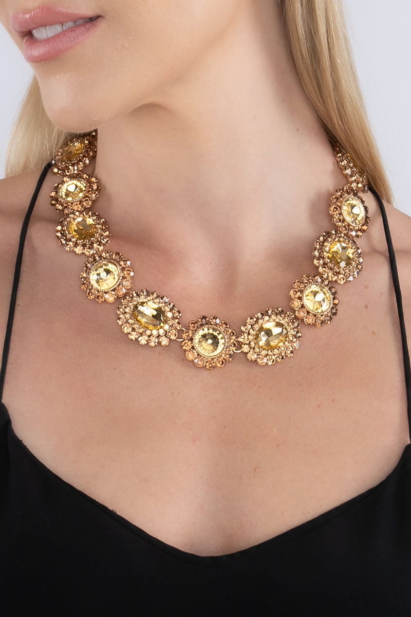 Negin Gold Collar Necklace