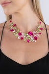 Madison Hot Pink Statement Necklace