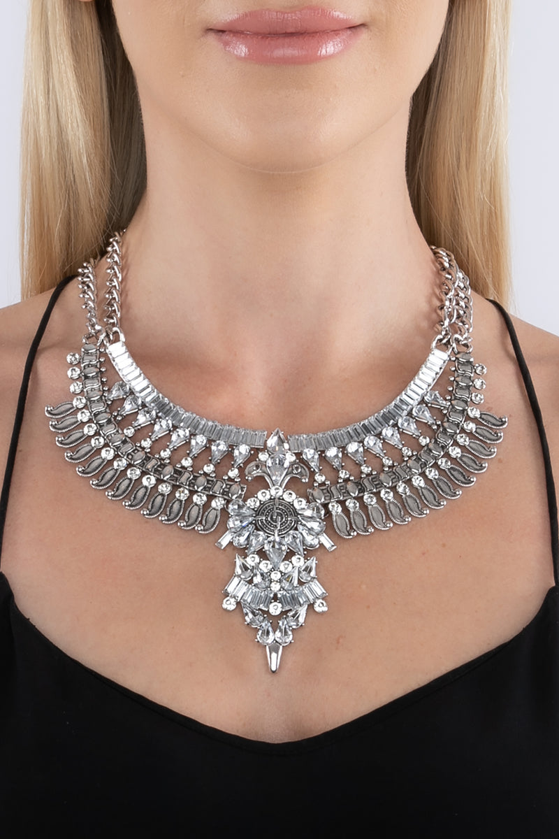 Chole Black Statement Neck