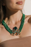 Octopus Statement Beaded Necklace