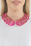 Diana Collar Statement Necklace - Crystal