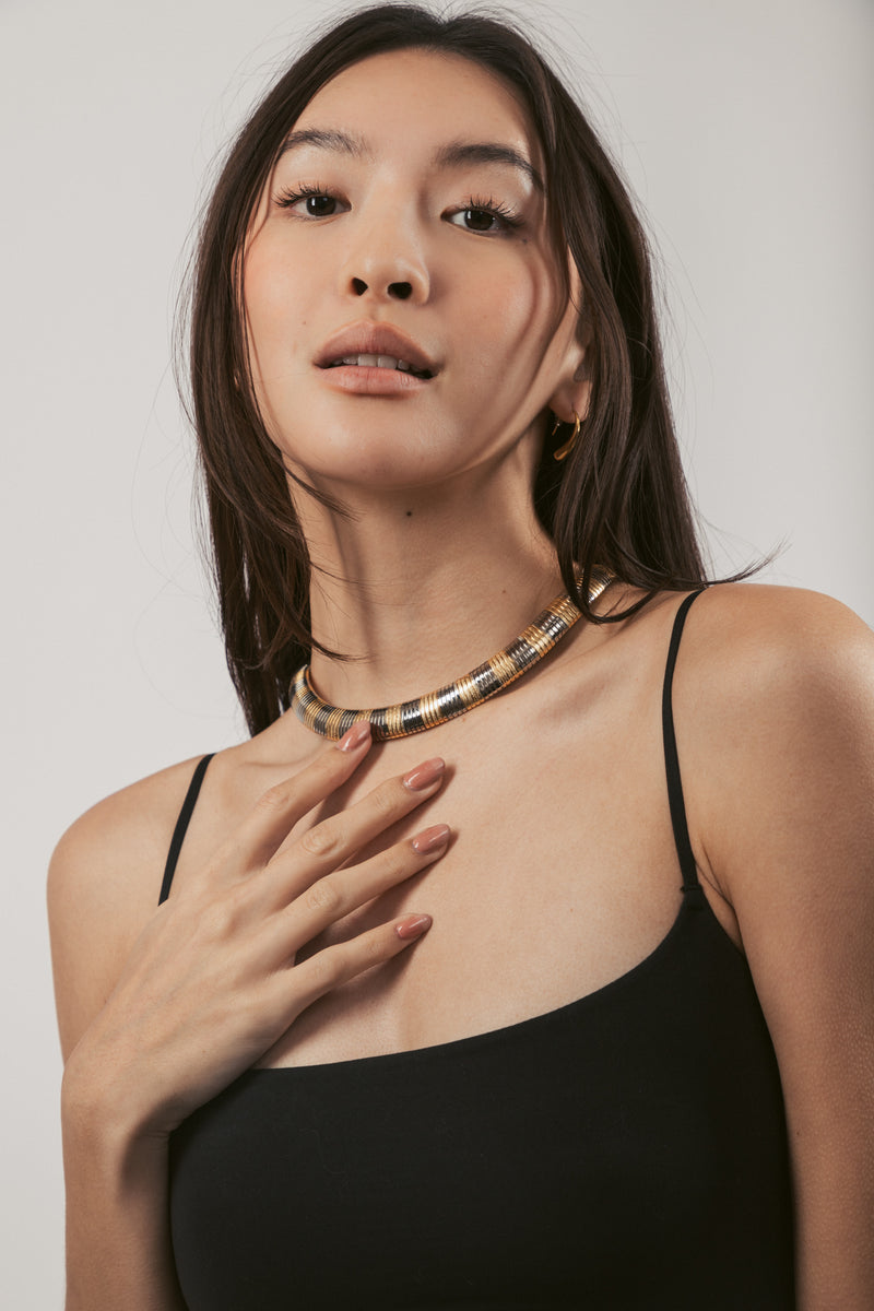 Alona Two-Tone Necklace