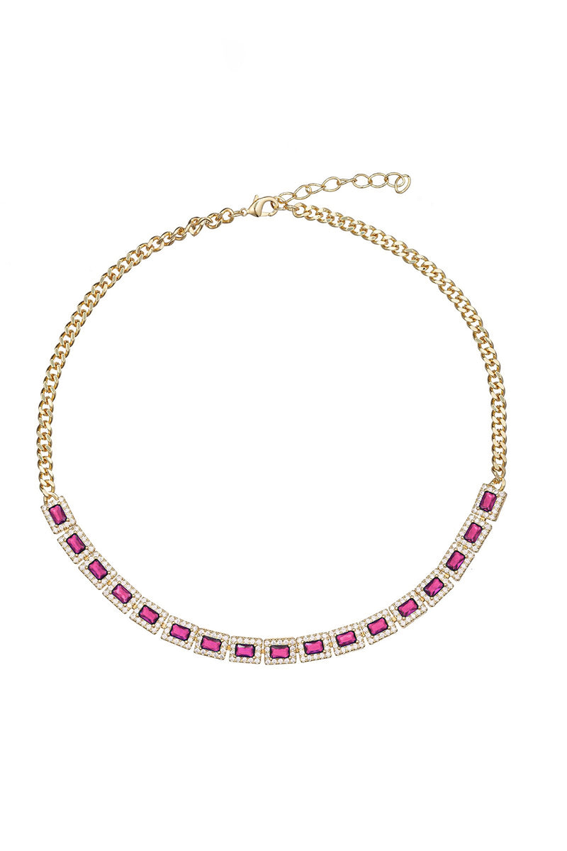 Riley CZ Dainty Necklace