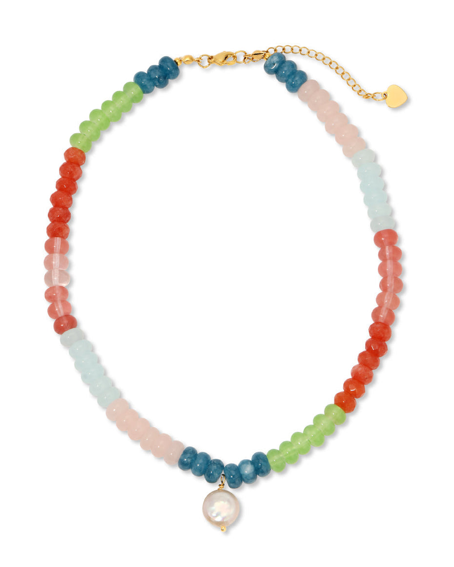 Pearla Multicolor Beaded Necklace