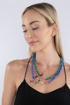 Dragonfly Agate Statement Necklace