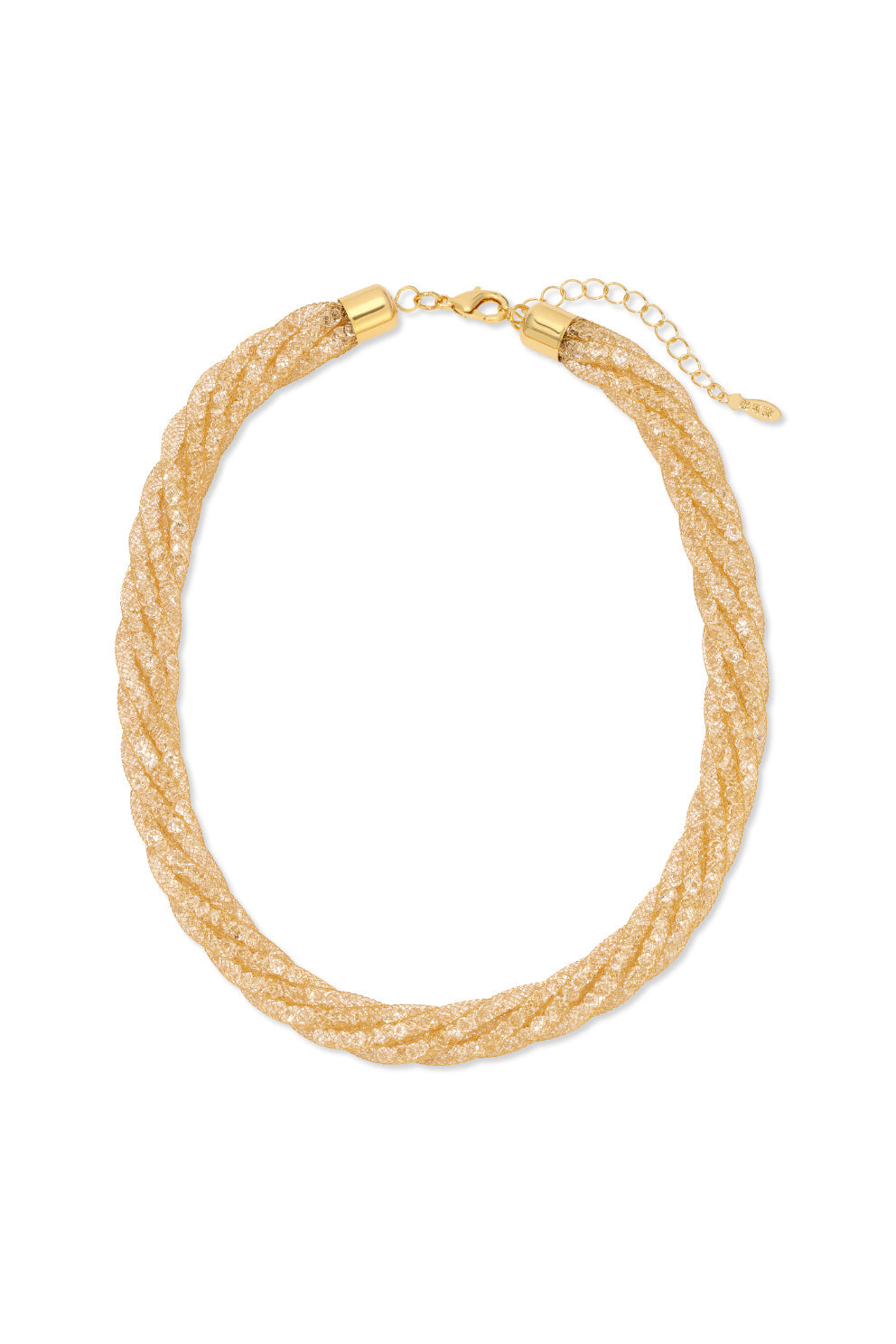 Alexa Golden Rope Collar Necklace