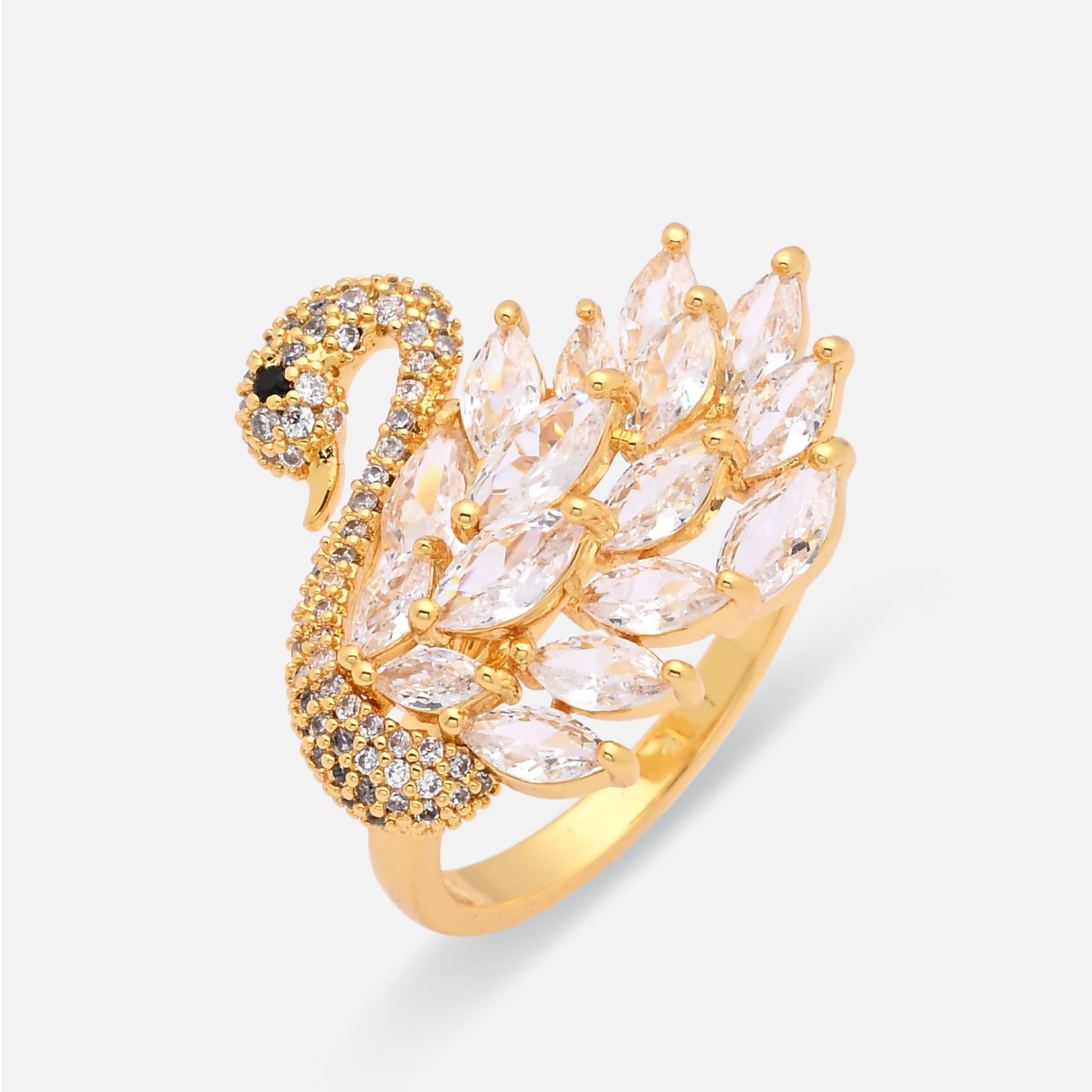 Willa Swan CZ Statement Ring