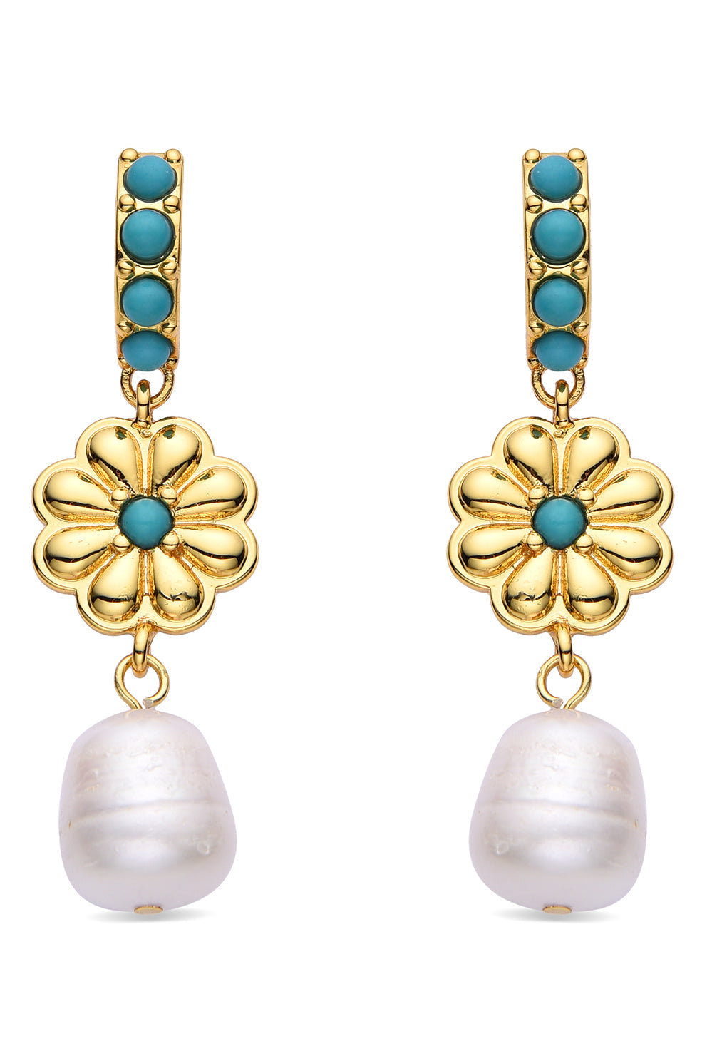 Myla Freshwater Pearl Drop Earrings