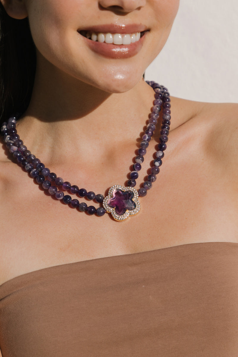 Elizabeth Beaded Necklace