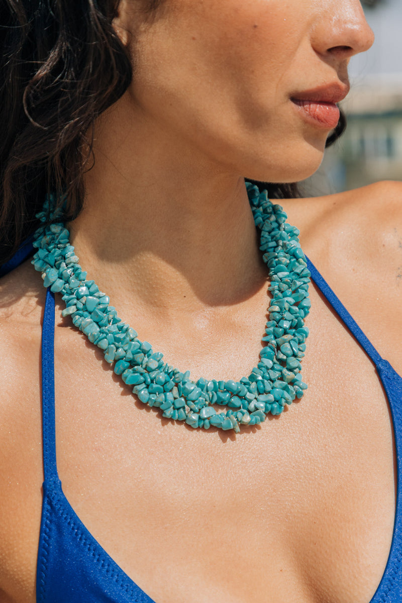 Remi Necklace - Turquoise