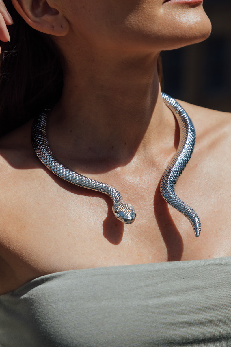 Python Necklace Diamond Women's Python Necklace – Eye Candy Los Angeles