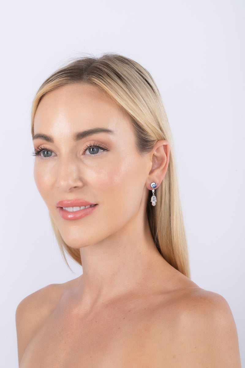 Darja Earrings - Silver