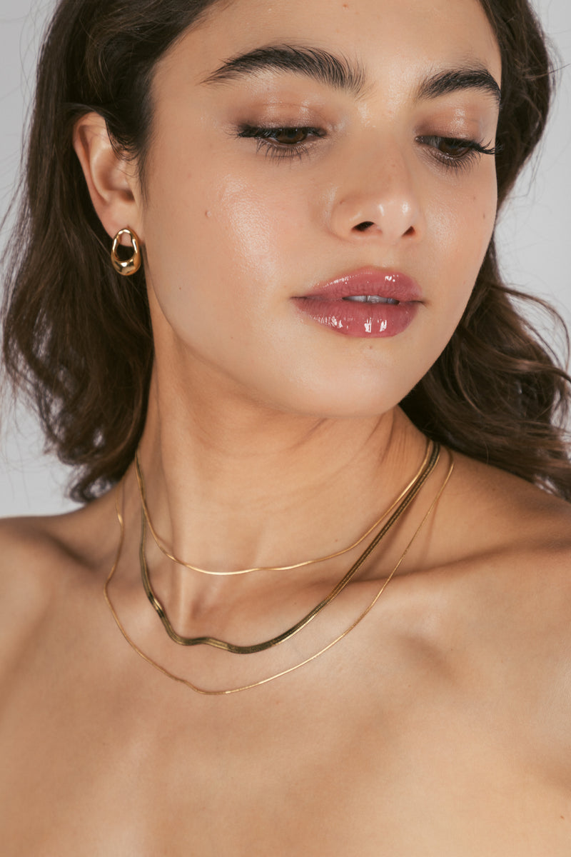 Lisa Triple Chain Necklace