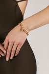 Cuban Link Lock Pendant Bracelet