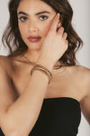 Luxe 3 Piece 18K Gold Plated Bracelet Set