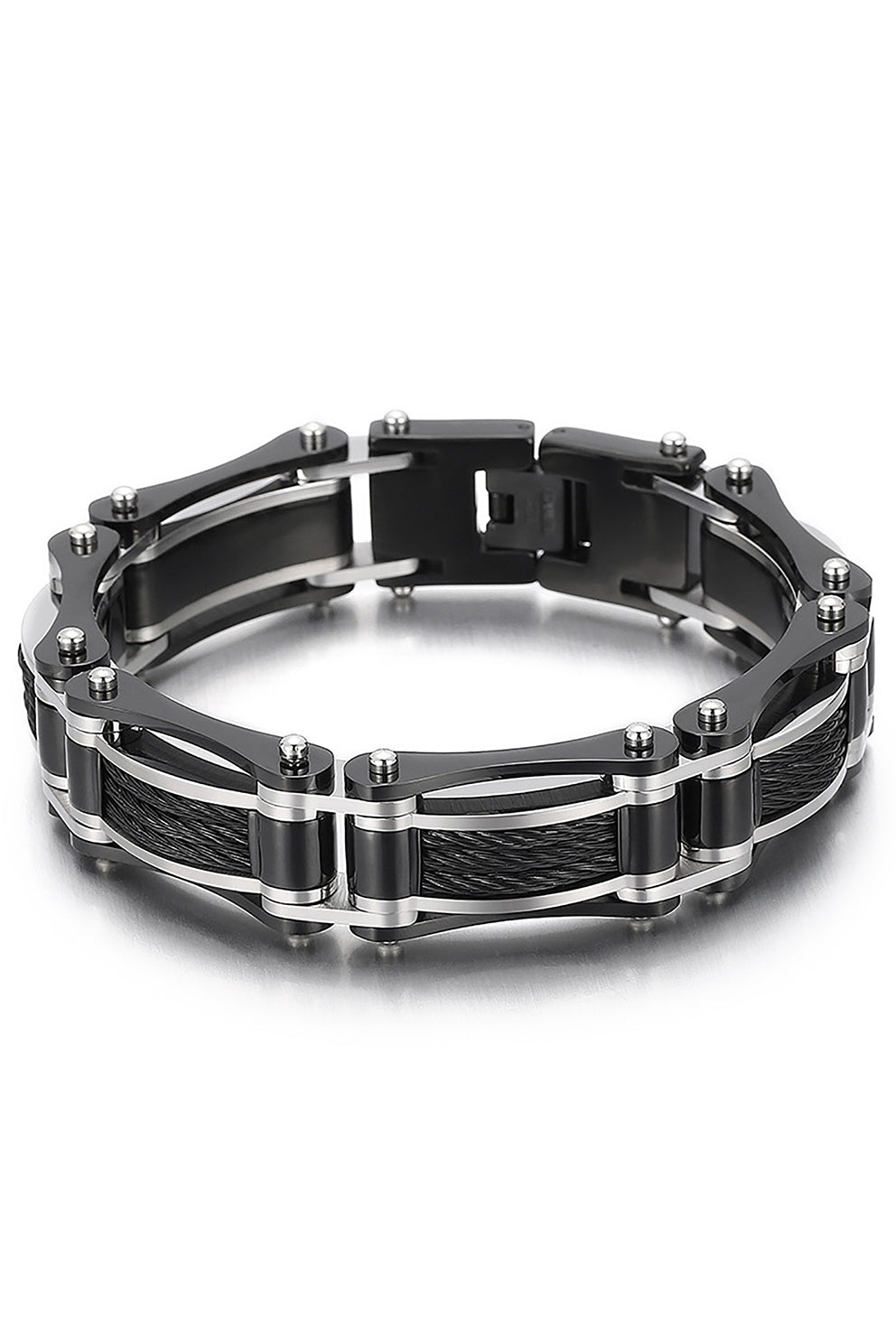 Levi Black Titanium Bracelet