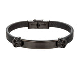 Theodore Double Skull Head Bracelet