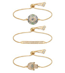 Selina Bracelet Set - Gold