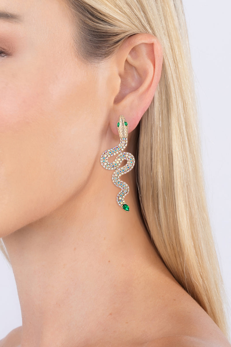 Snake Dangle Earrings