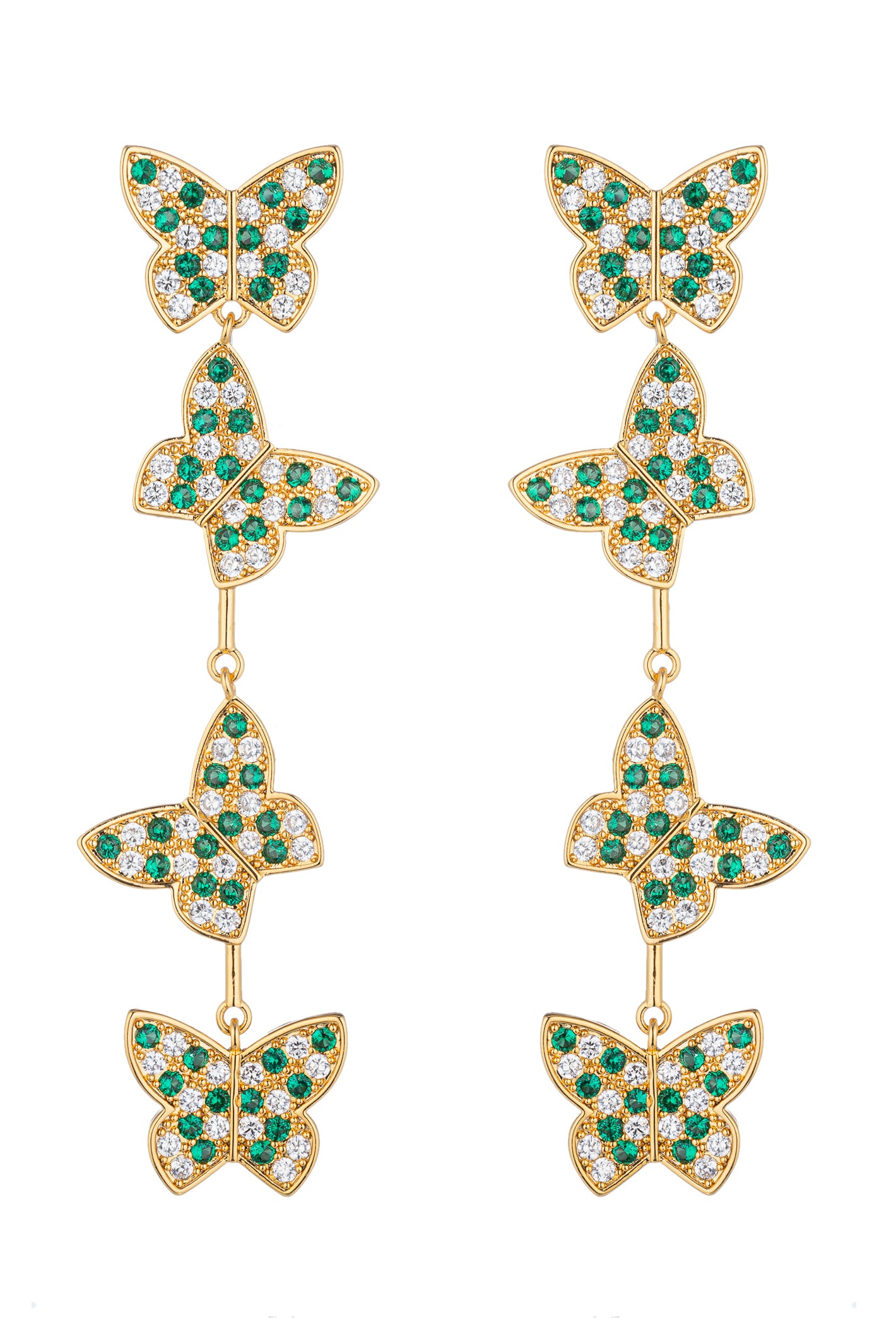 Butterfly Drop Earrings