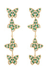 Butterfly Drop Earrings