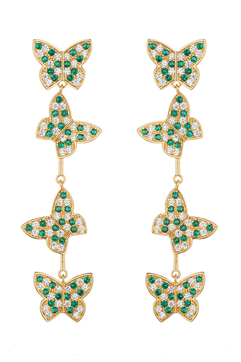 Butterfly Drop Earrings