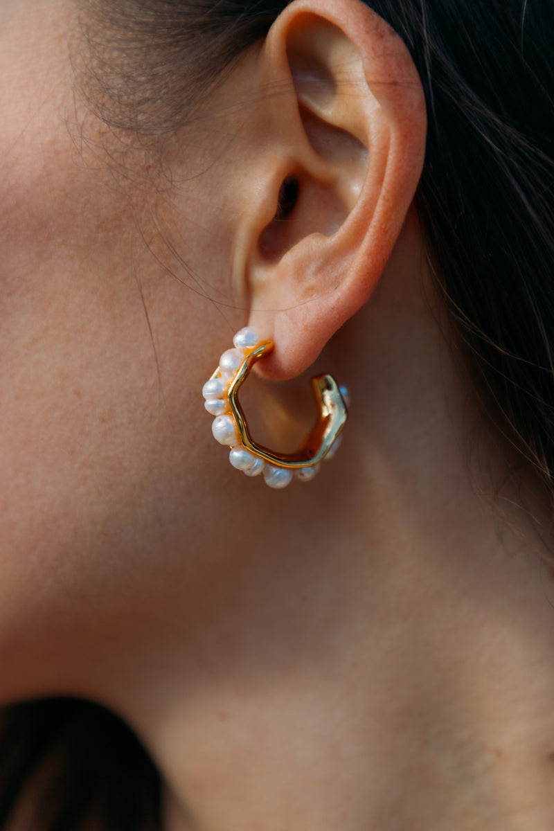 Isabella 18K Gold Plated Earring