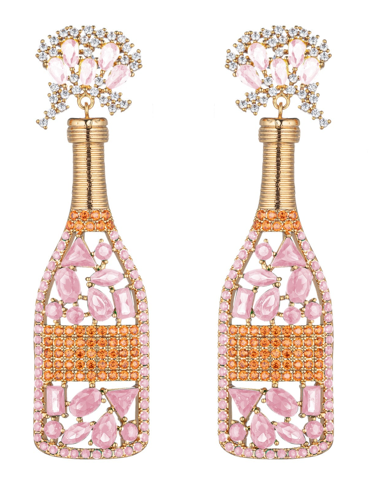 Pop Champagne Drop Earrings