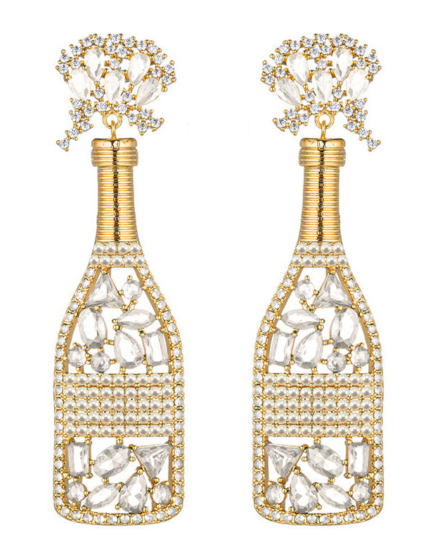 Pop Champagne Drop Earrings