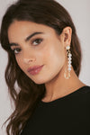 Hazel Safety Pink Dangle Earrings