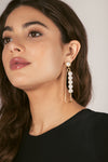 Hazel Safety Pink Dangle Earrings