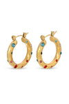 Britt Cubic Zirconia Loop Earring