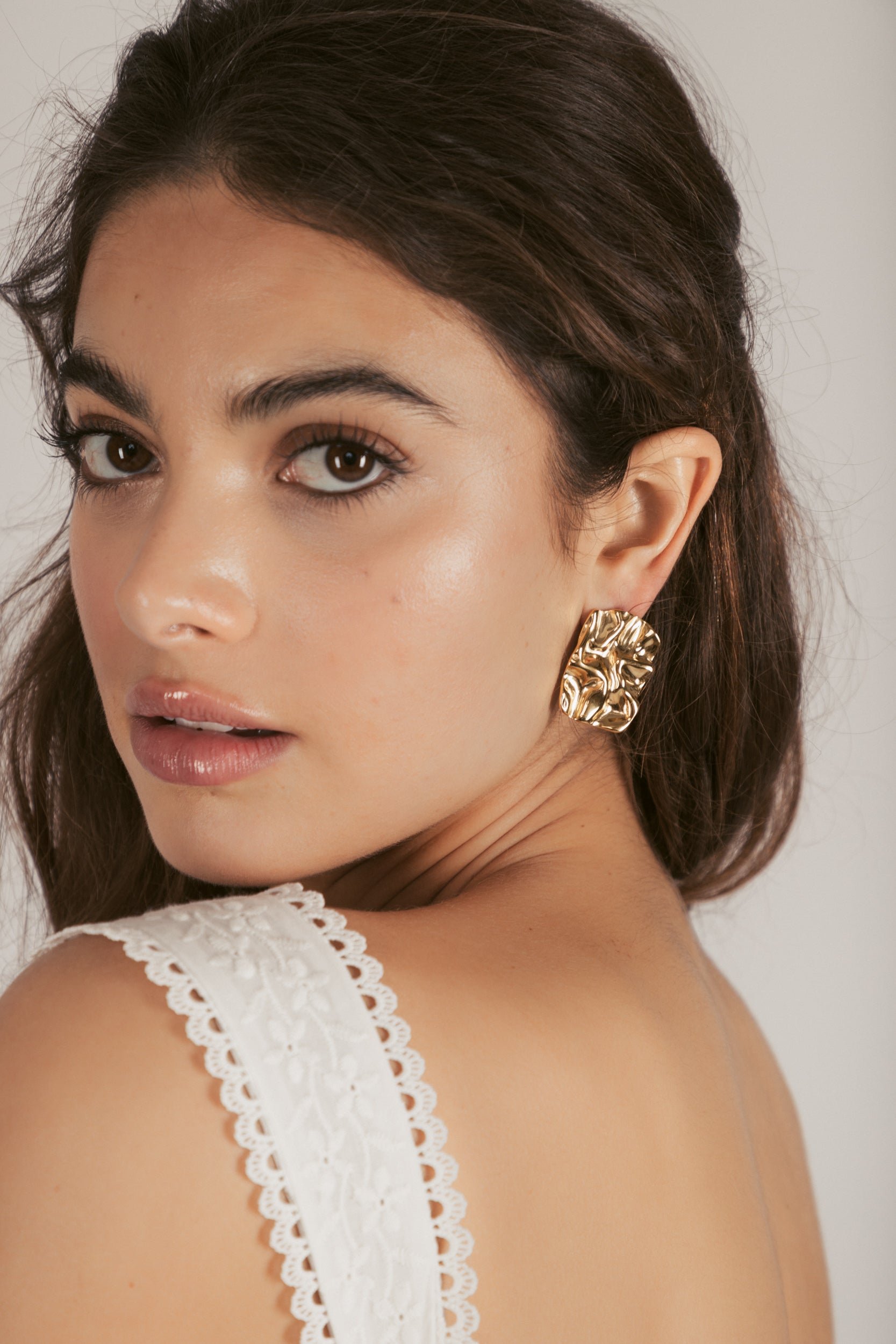 Zahra 14K Gold Plated Earrings