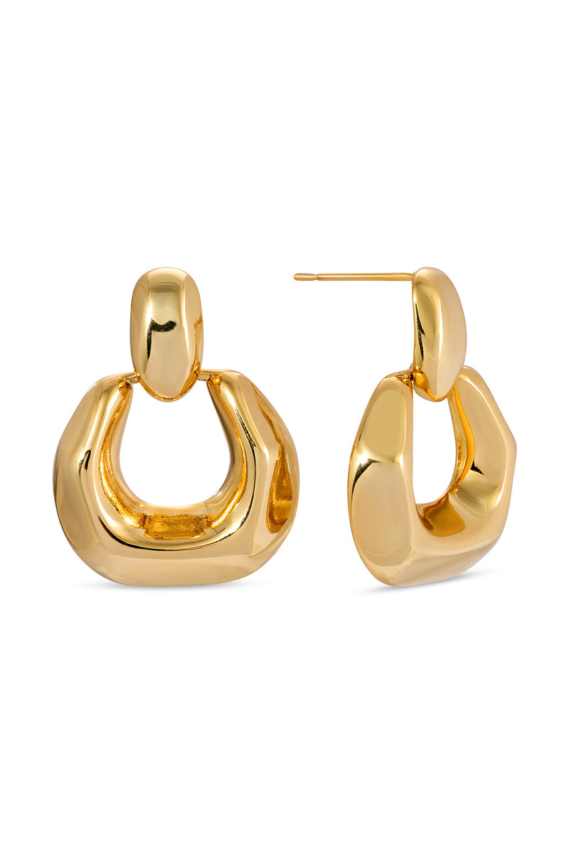 Marwa Golden Drop Earrings