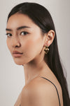 Akila Heart 14K Gold Plated Earrings