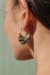 Mirabel Hammered Drop Earrings