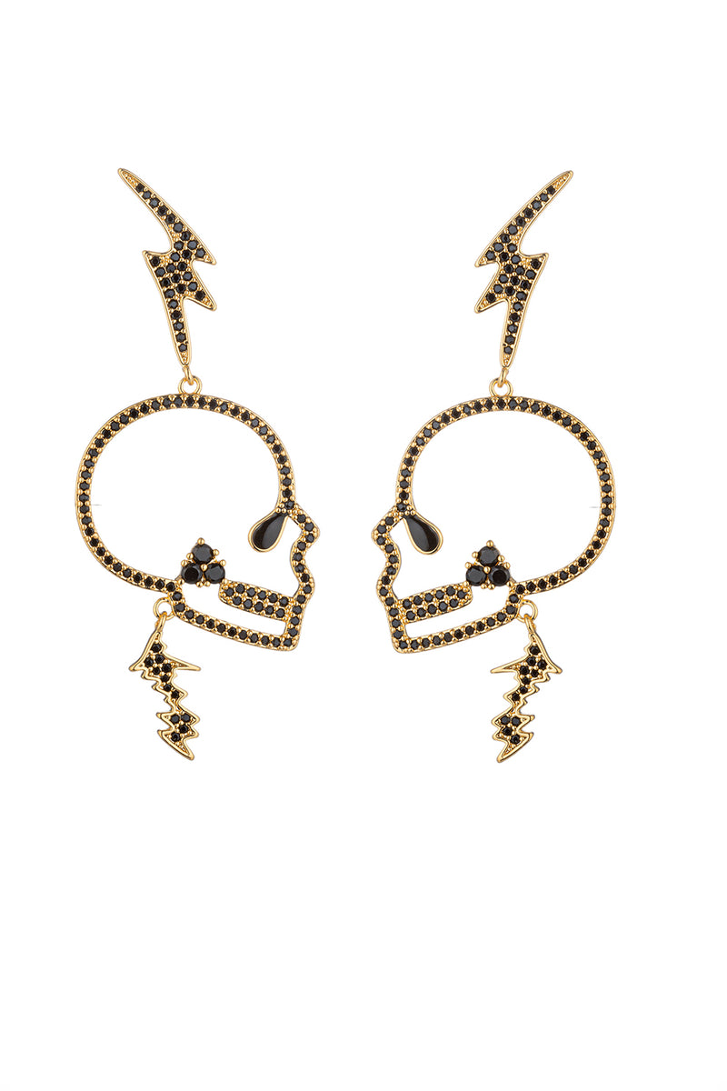 Skull Lightening Earrings