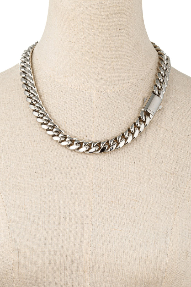 Joel 10MM Titanium Drop Necklace