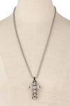Edwin Titanium Cross Pendant Necklace