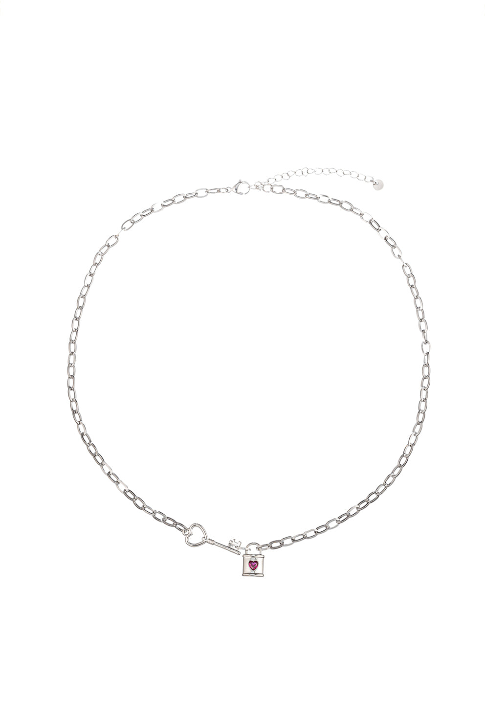 Ivanna Lock and Key Necklace