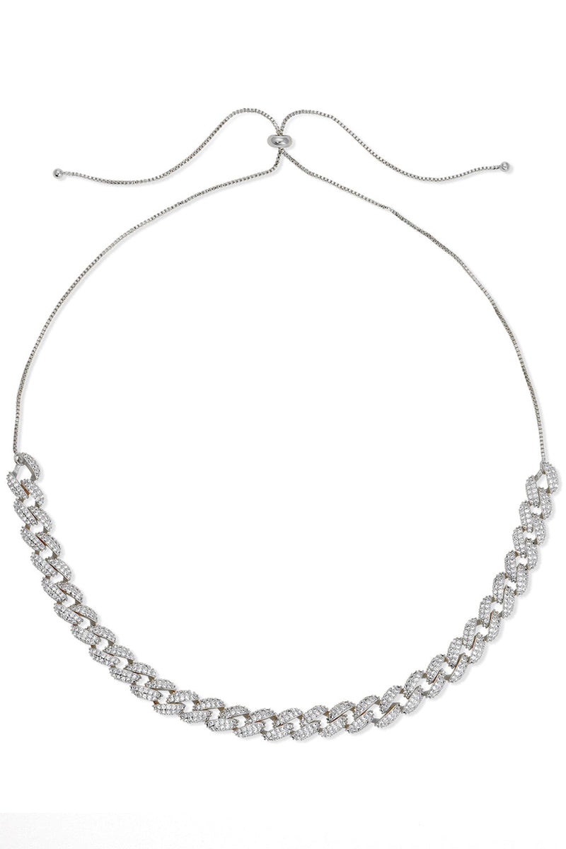 Alexandria Cuban Link Collar Necklace