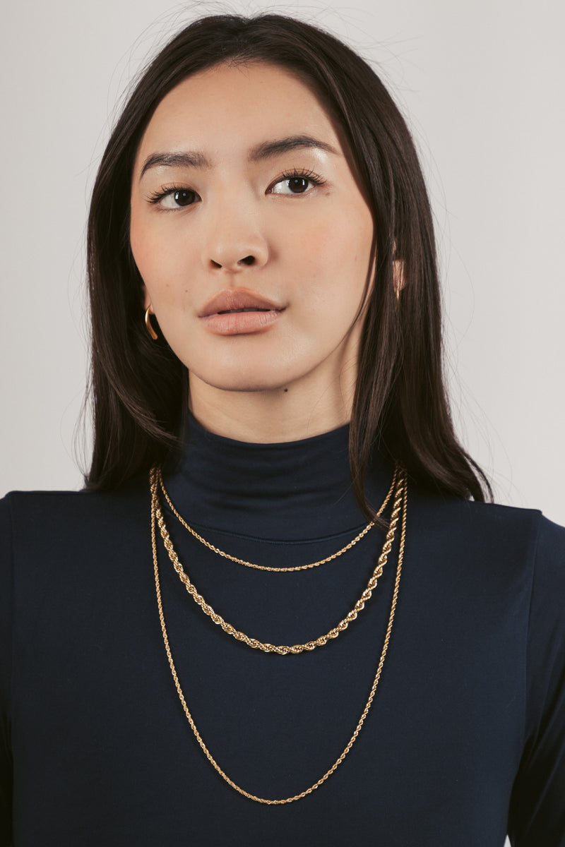Ellie Triple Chain Necklace