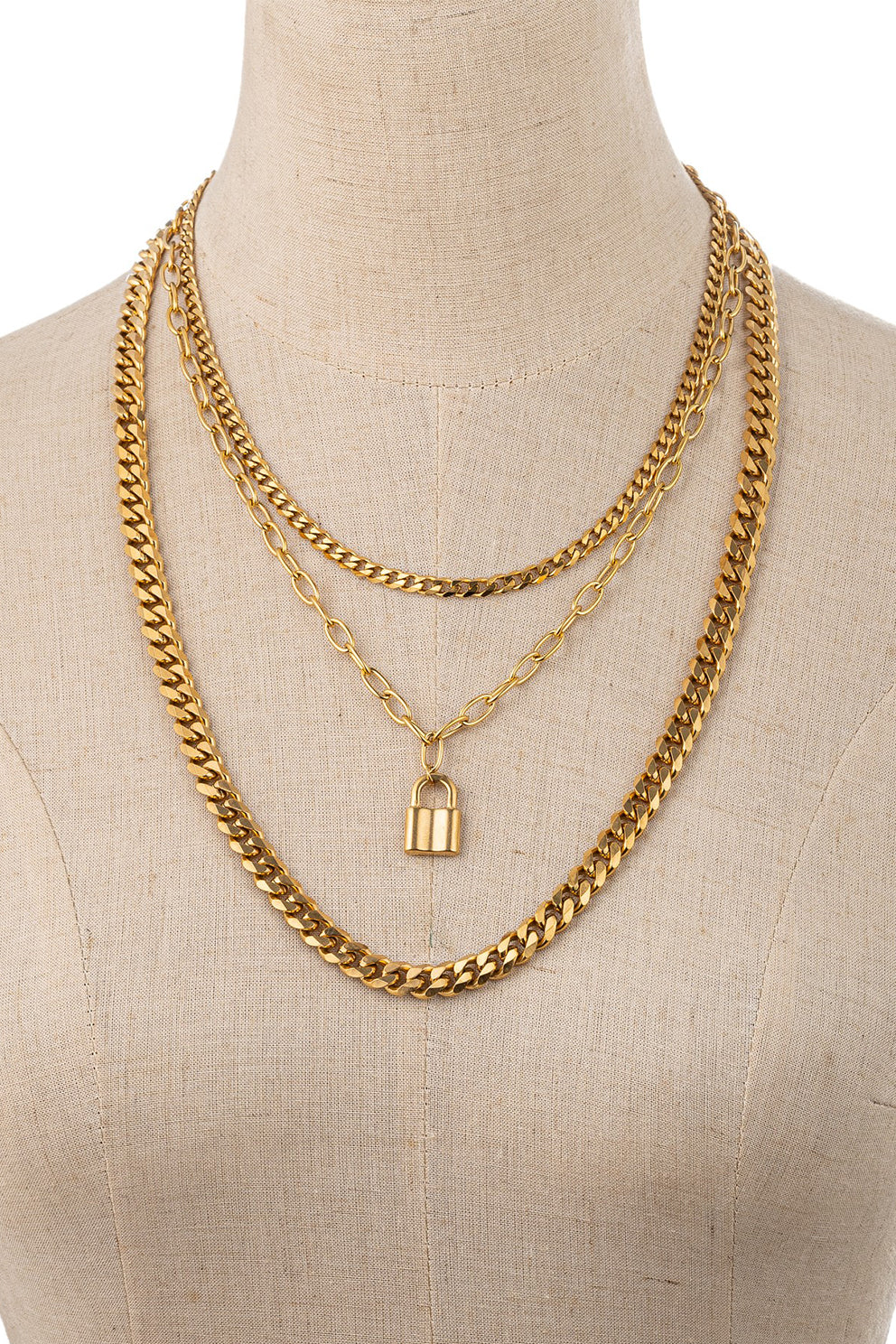 Taaj Tiered Multi Drop Necklace
