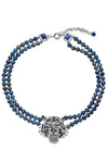 Tiger Head Black Statement Necklace